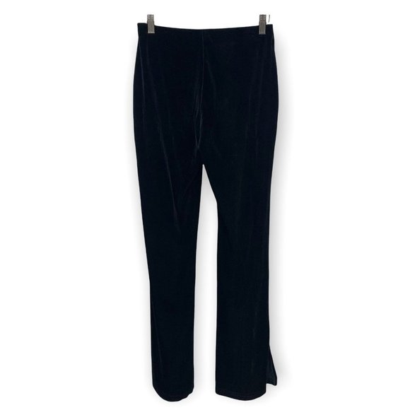Vintage 90's Rave City Velvet Split Ankle Pants Small - Picture 2 of 10